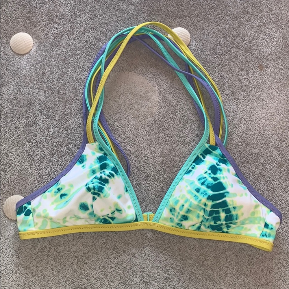•Strappy Tie Dye Top•